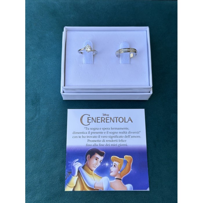 Coppia Anelli Cenerentola