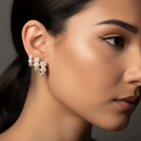 Set Orecchini Grace in Oro o Argento | Doni Preziosi