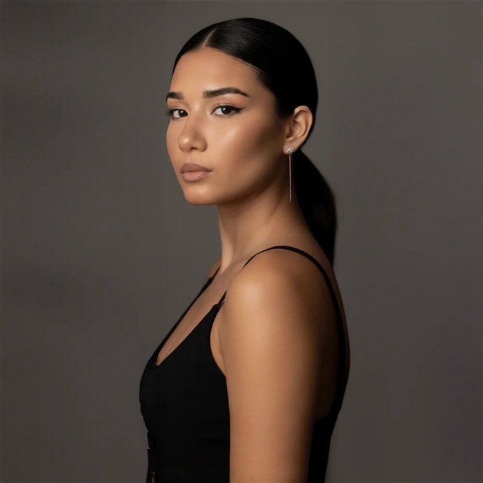 Orecchini Emily con Catena Lunga – Eleganza Minimal | Doni Preziosi