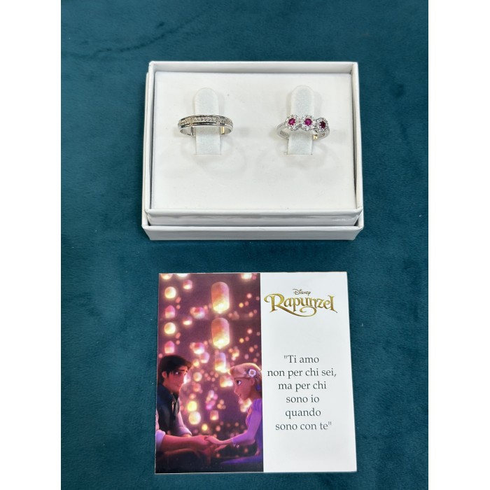 Coppia Anelli Rapunzel