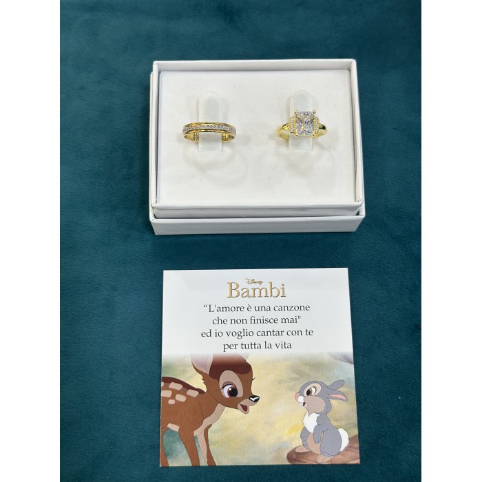Coppia Anelli Bambi