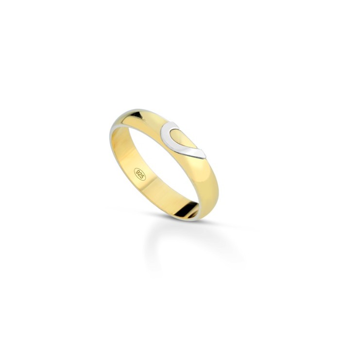Fedine in argento 925% placcate in oro giallo