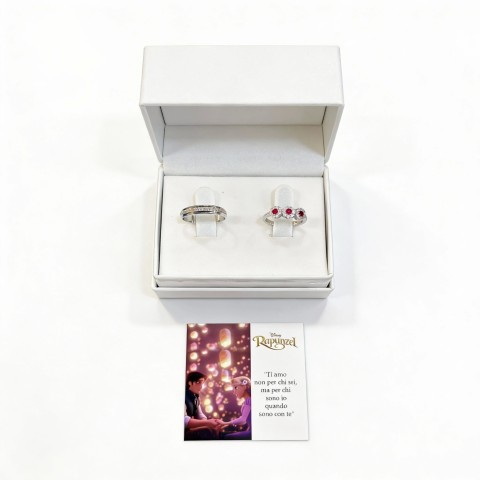 Coppia Anelli Rapunzel