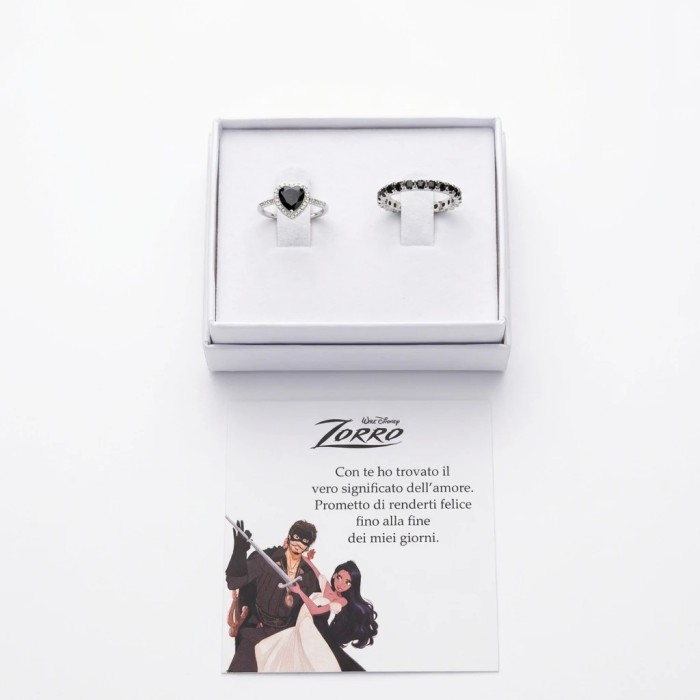 Coppia Anelli Zorro