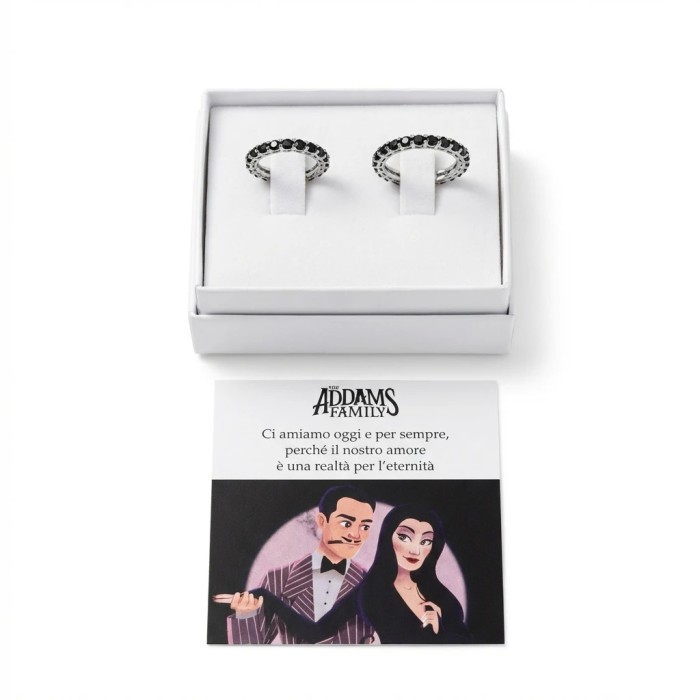 Coppia Anelli Addams