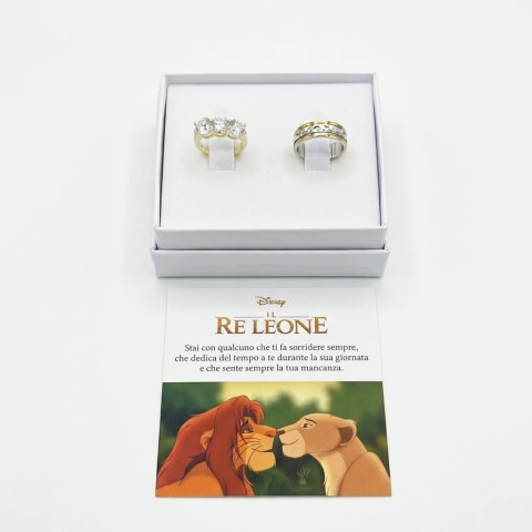 Coppia Anelli Re Leone