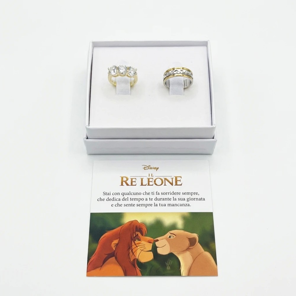 Coppia Anelli Re Leone