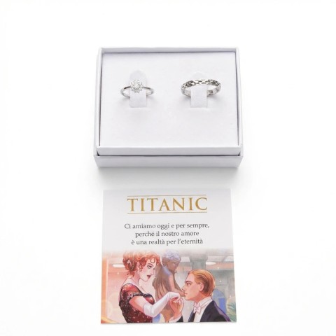Coppia Anelli Titanic