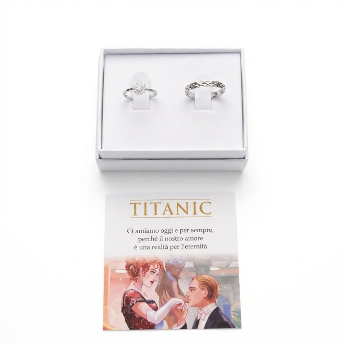 Coppia Anelli Titanic