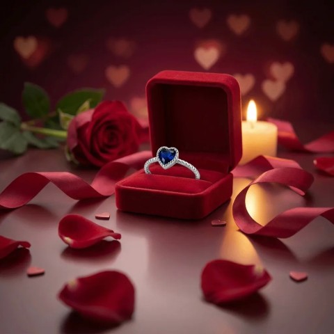 Anello Mini Love acciaio regolabile