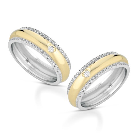 Fedine Big Love in argento 925% incisioni omaggio