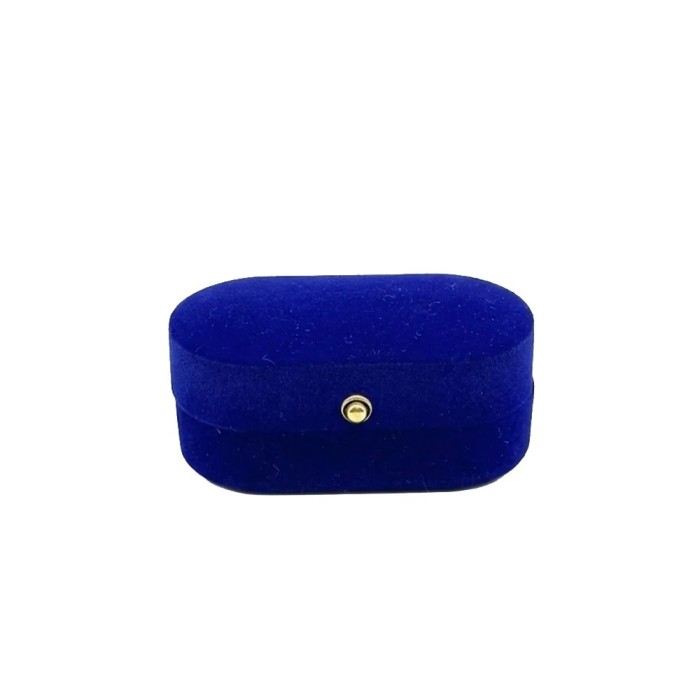 Box Vellutino Bordeaux e Blu – Astuccio Regalo Gioielli