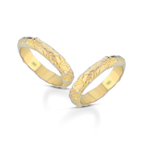 Fedine Cesellate in argento 925%