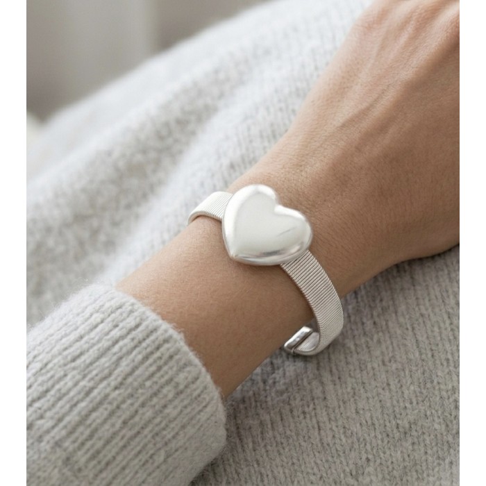 Bracciale Cuore Dorato Elegante | Doni Preziosi