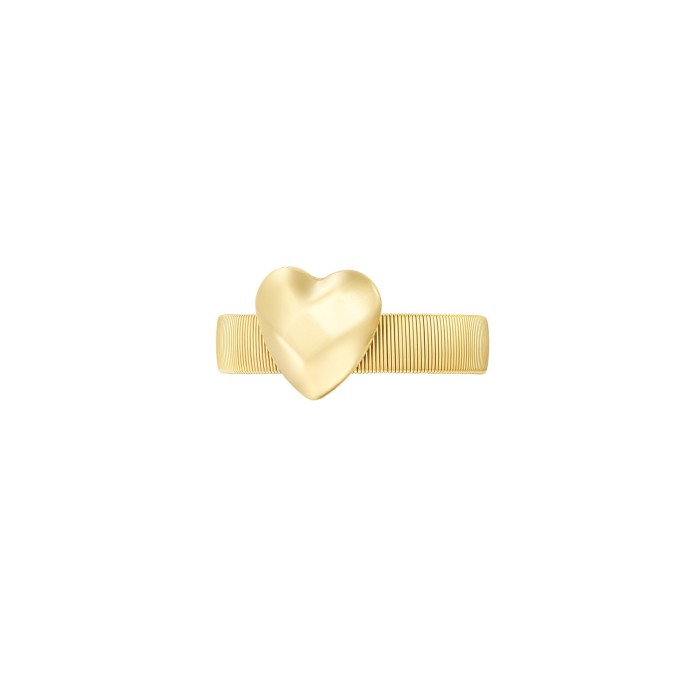 Bracciale Chunky Love – Cuore Sfaccettato Bold