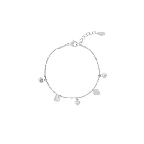 Bracciale Mini Love con Cuori Pendenti | Elegante e Romantico