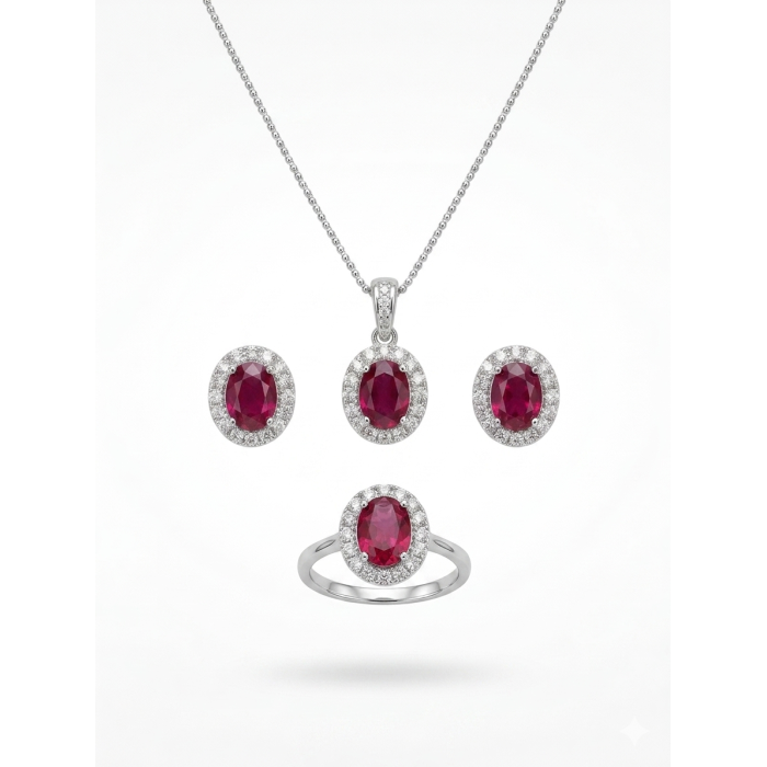 Parure Passione Reale In Argento 925% | DoniPreziosi