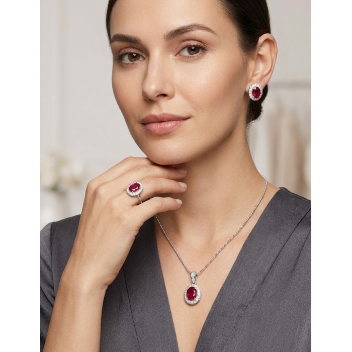 Parure Passione Reale In Argento 925% | DoniPreziosi