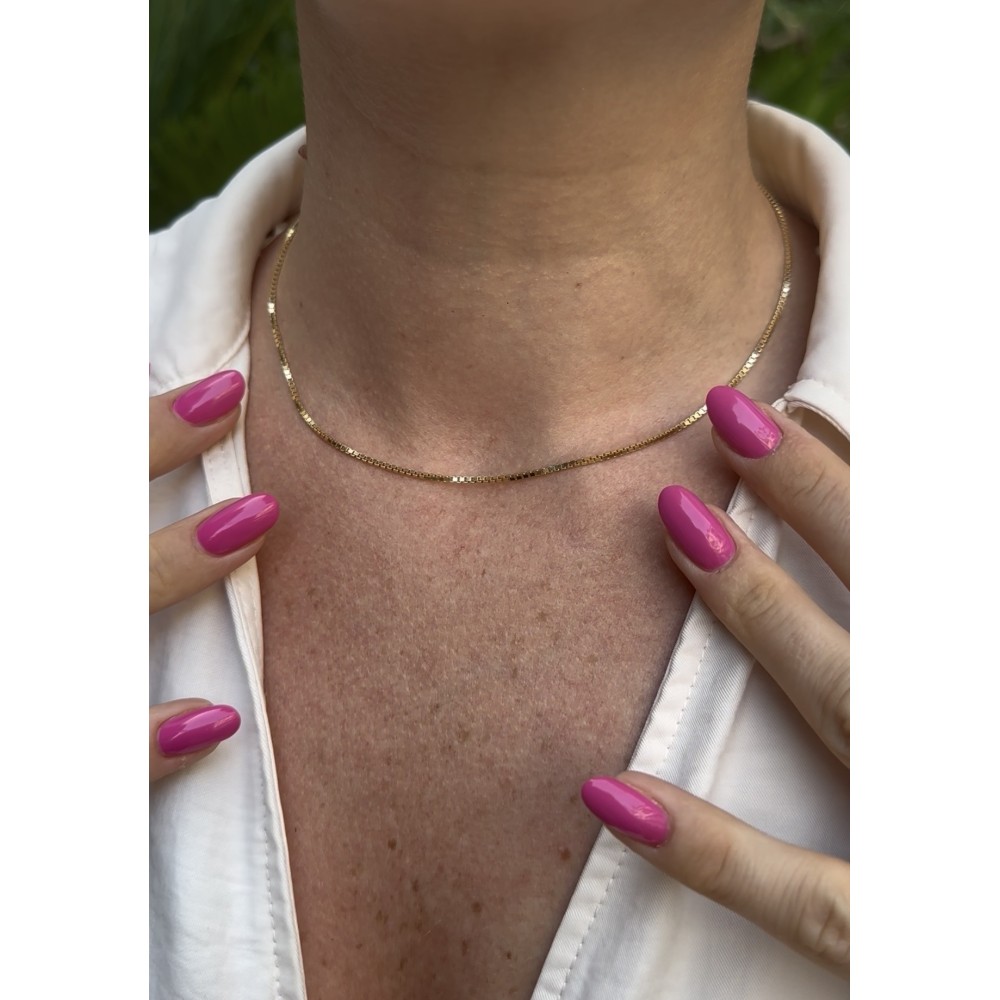 Collana Infinity saldata in argento 925%