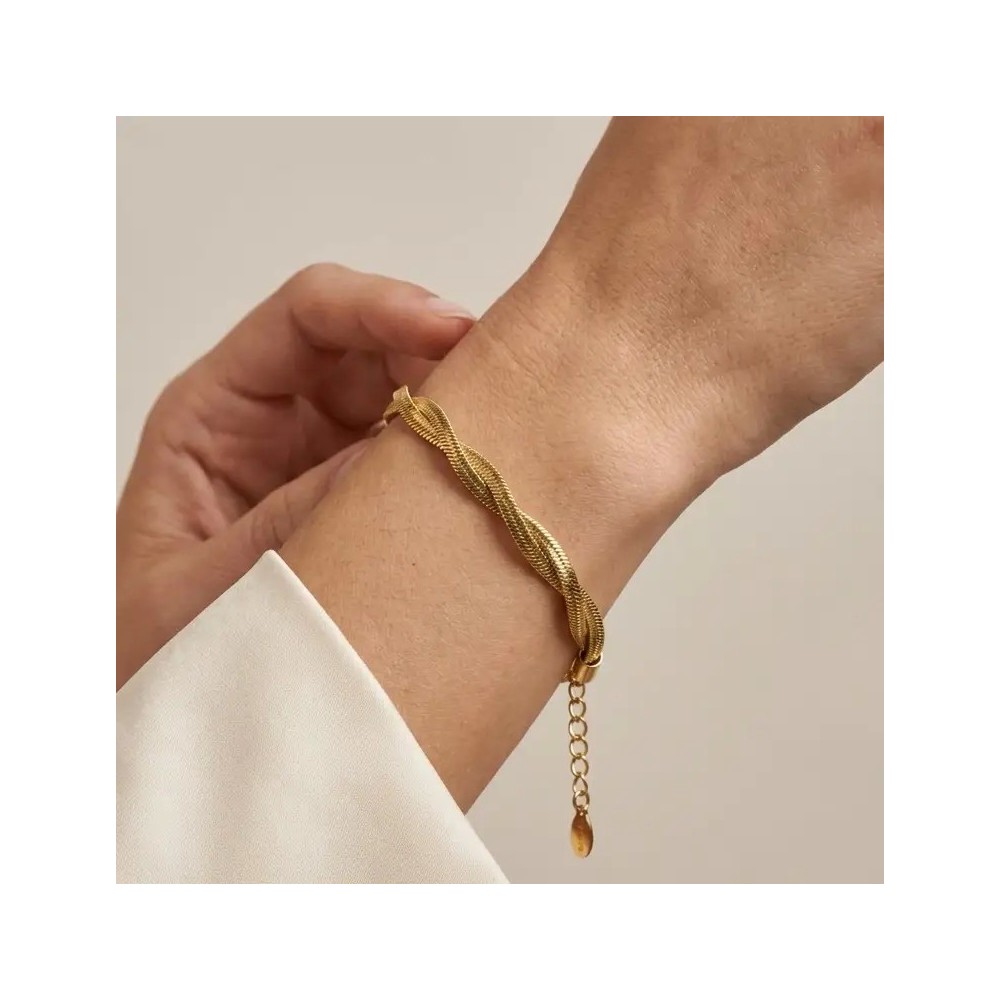 Bracciale Da Donna Intrecciato Doppio Snake | Perfetto Per I tuoi Outfit Estivi