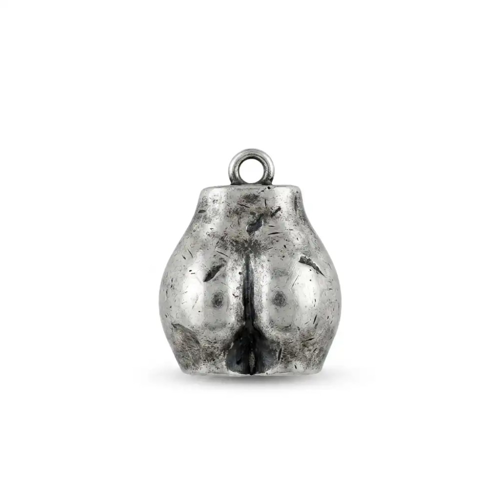 Ciondolo culo in Argento 925 dal design scultoreo – Doni Preziosi