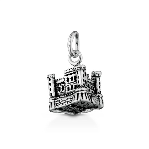 Charm Castel Nuovo Maschio Angioino in Argento 800 – Doni Preziosi