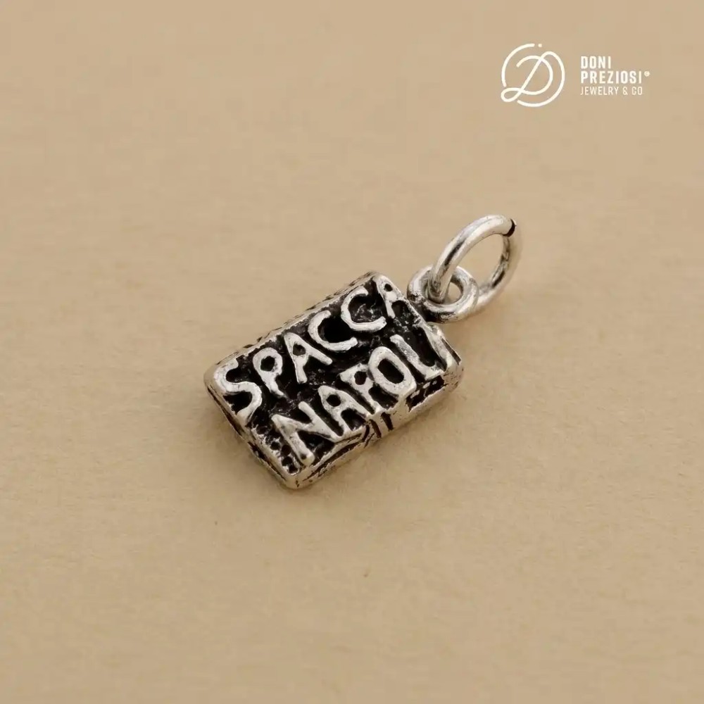 Ciondolo Spaccanapoli in Argento 800