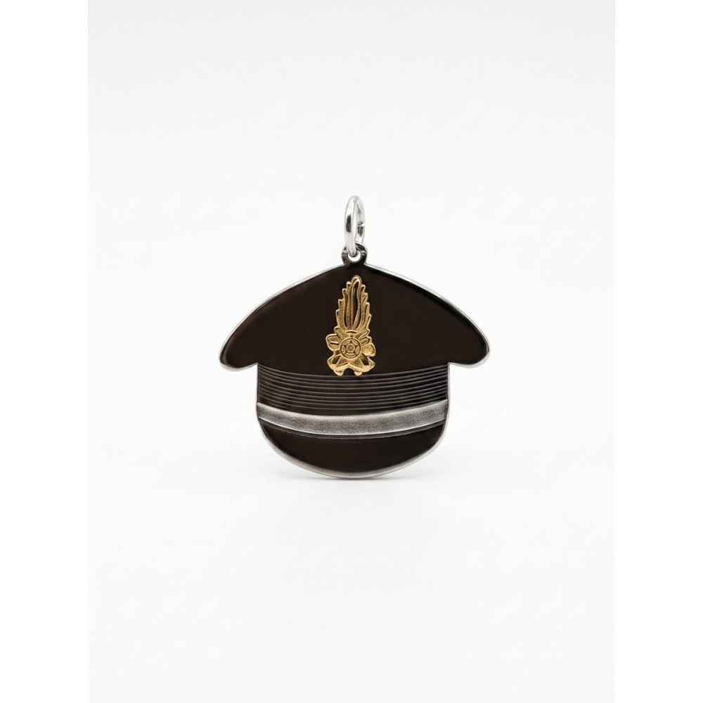 Ciondolo Personalizzabile replica cappello Forze Dell'ordine