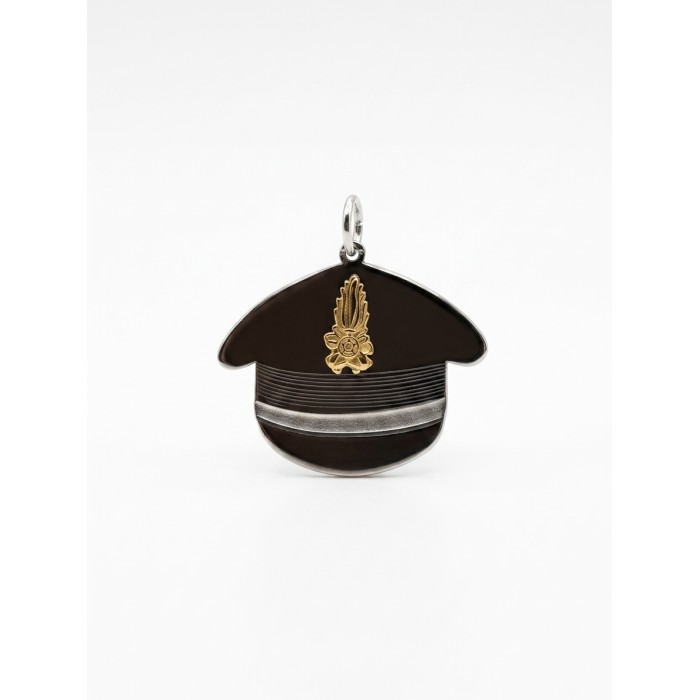 Ciondolo Personalizzabile replica cappello Forze Dell'ordine