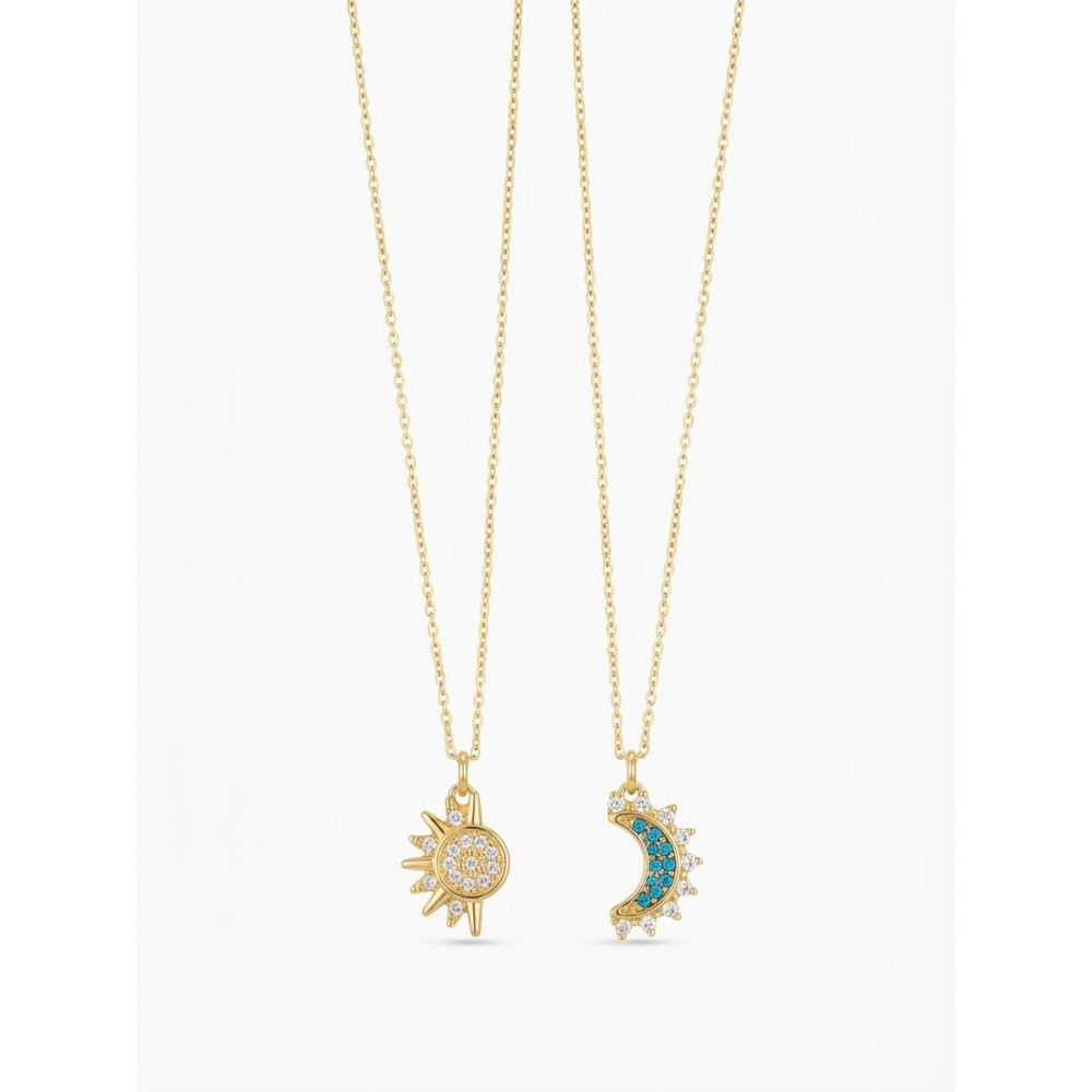 Collana Migliore Amiche Sole e Luna