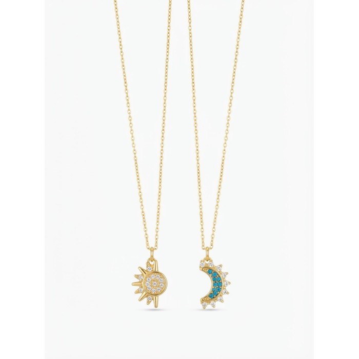 Collana Migliore Amiche Sole e Luna