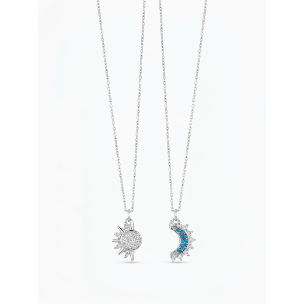 Collana Migliore Amiche Sole e Luna