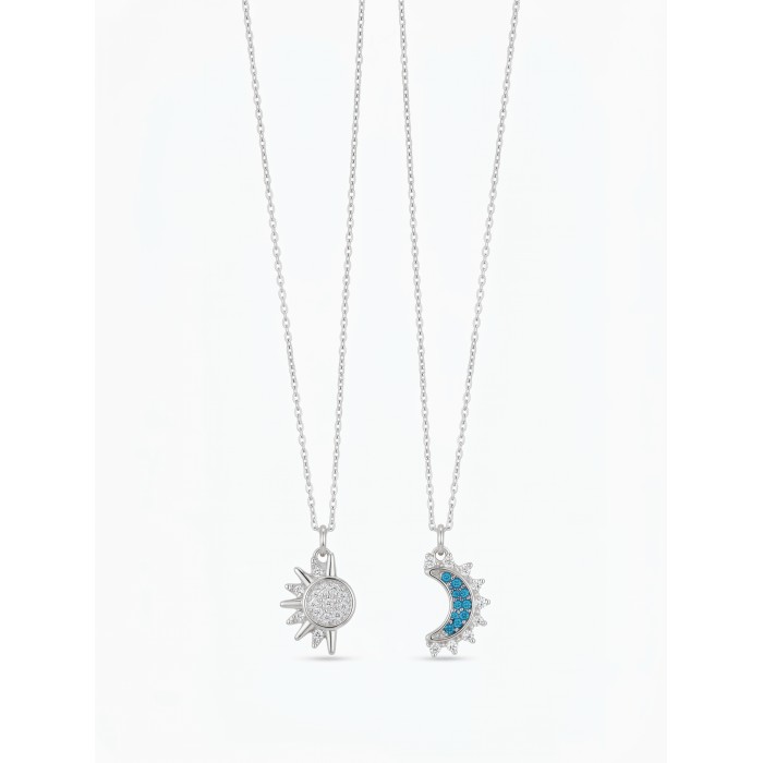 Collana Migliore Amiche Sole e Luna