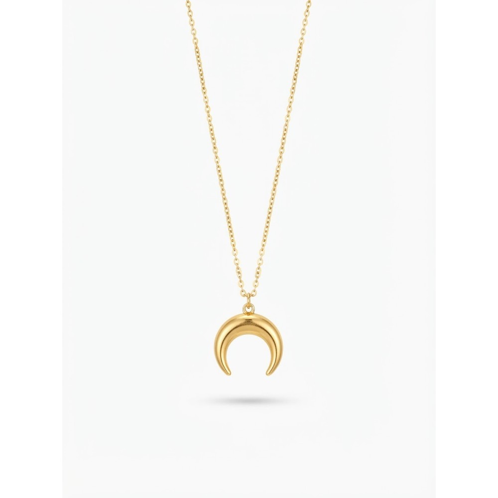 Collana Luna Capovolta Bombata