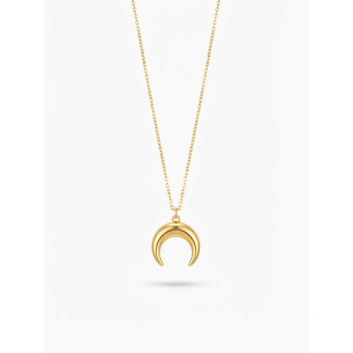 Collana Luna Capovolta Bombata