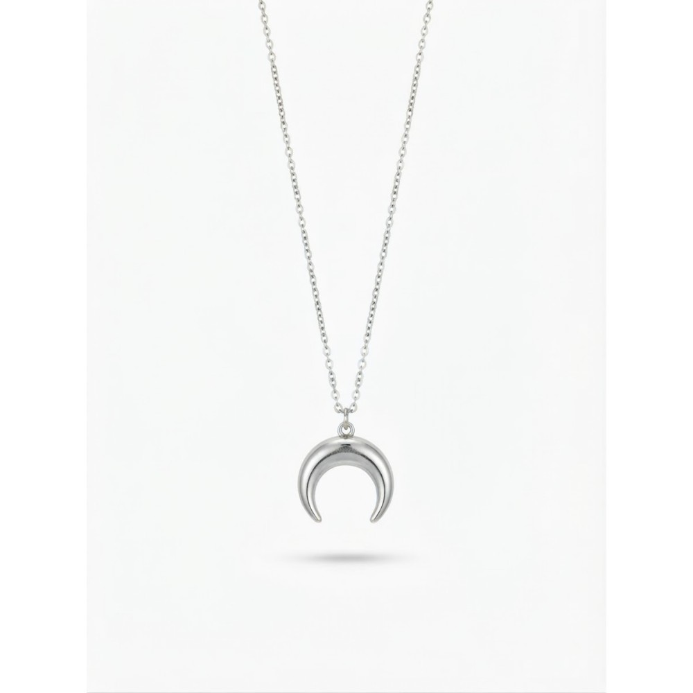 Collana Luna Capovolta Bombata