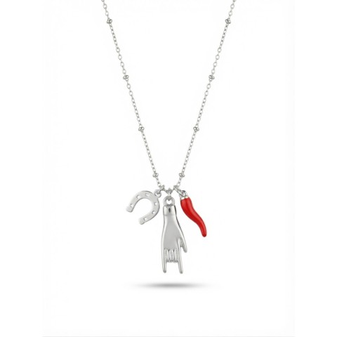 Collana Amuleto Trinità Fortunata