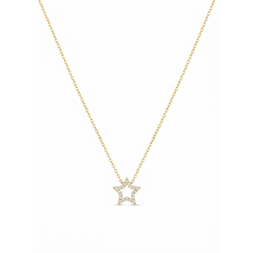 Collana Mini Stella Pavé
