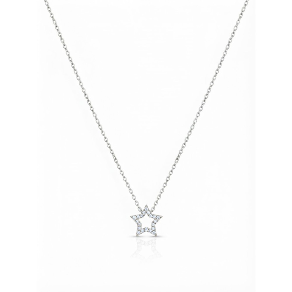 Collana Mini Stella Pavé