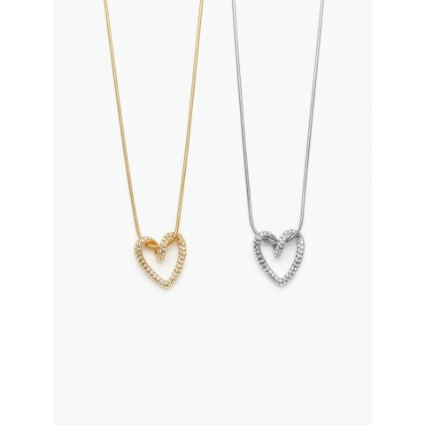 Collana Zia e Nipote Cuore Infinito