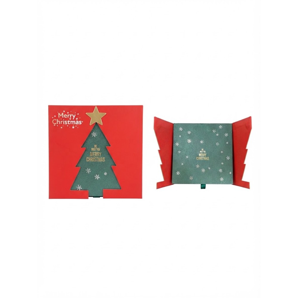Scatola Regalo Natalizia Apribile - Edizione Limitata "We Wish You Merry Christmas