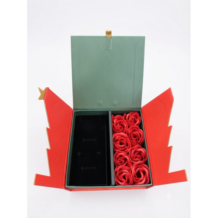 Scatola Regalo Natalizia Apribile - Edizione Limitata "We Wish You Merry Christmas